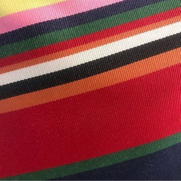 RELIC Tote Canvas Multicolored Stripes Size 13” x 11 - Picture 7 of 12